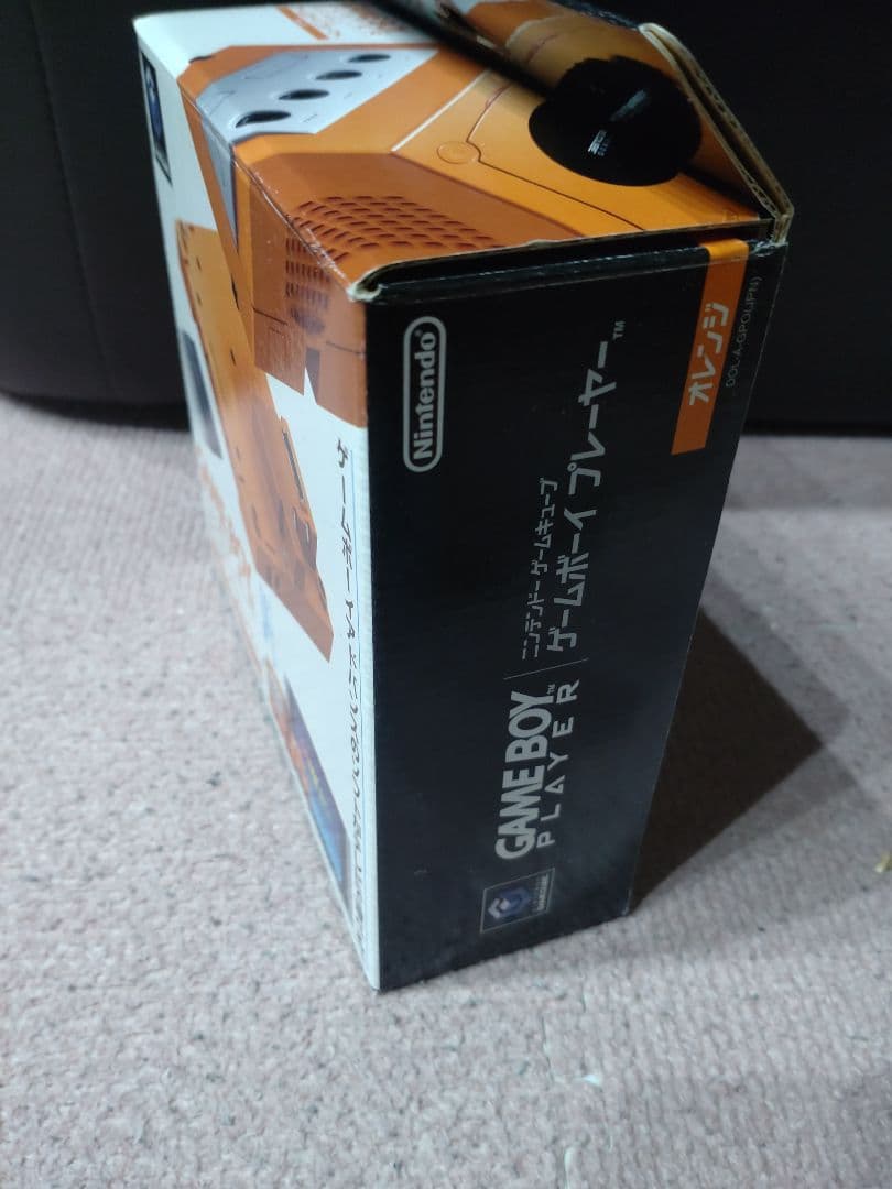 美品　ゲームボーイプレーヤー　オレンジ　ニンテンドーゲームキューブ