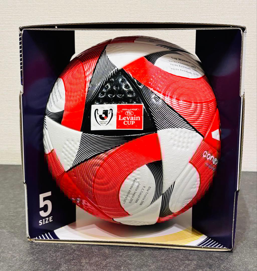 アディダス　サッカーボール　2025YBCルヴァンカップ公式球　CONEXT25