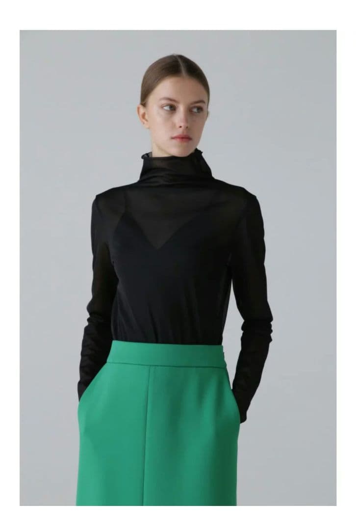 ADORE アドーア シアージャージータートルカットソー トップス カットソー