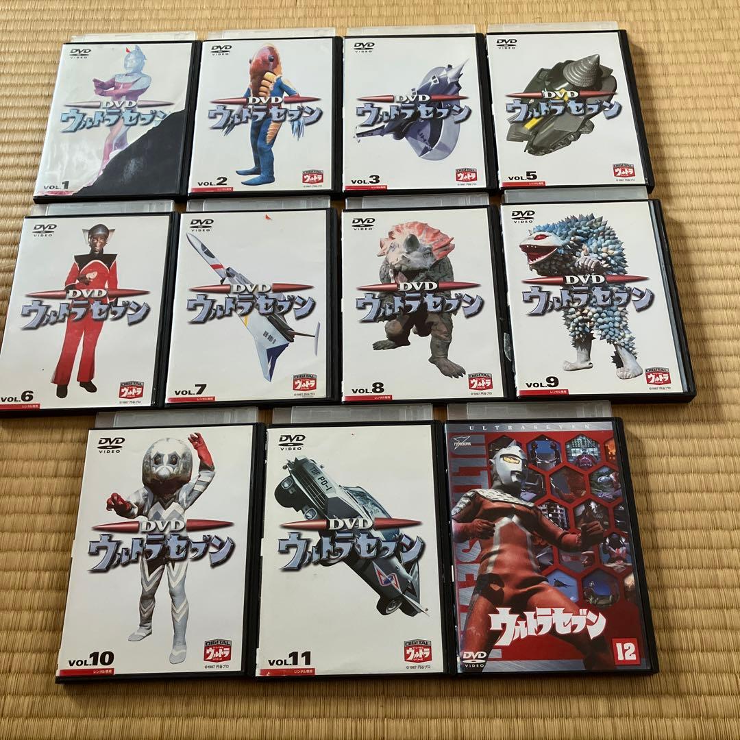 ウルトラセブン DVD 全16巻セット