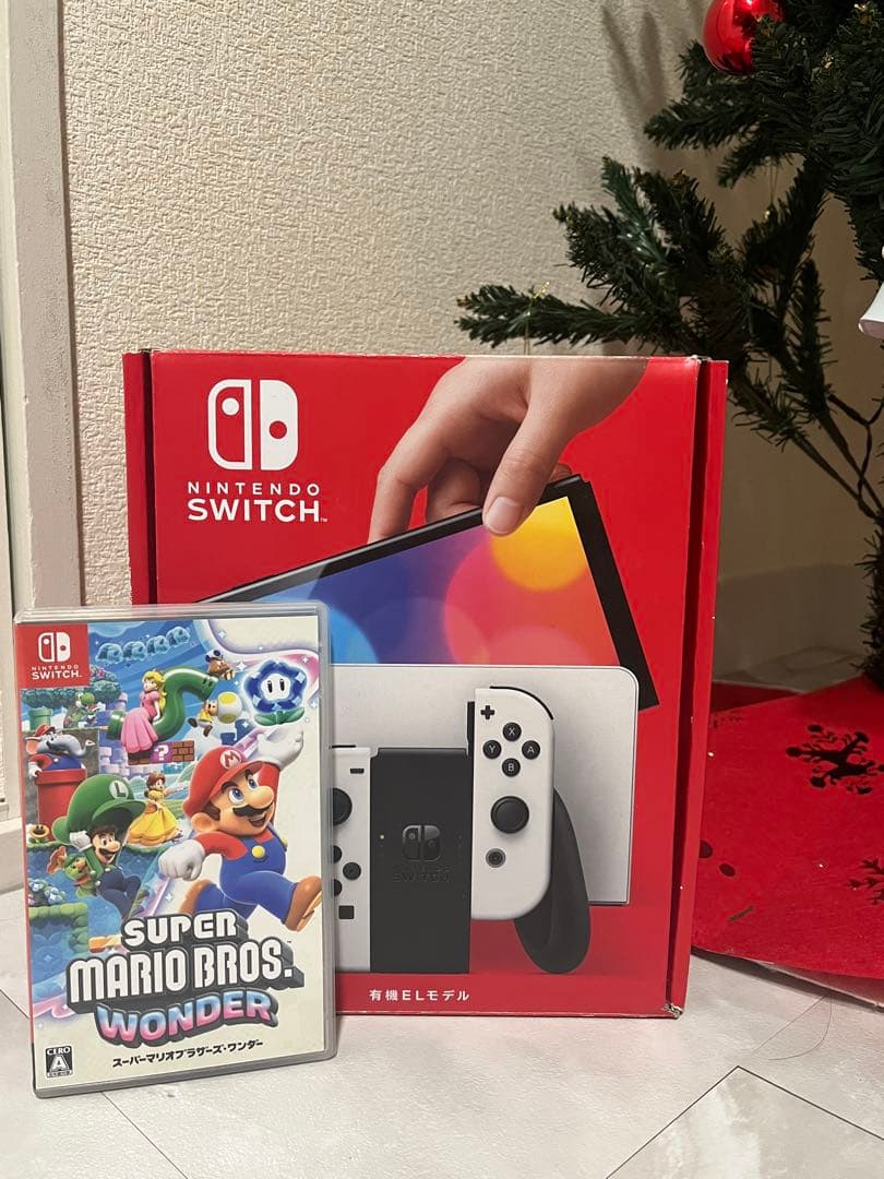 Nintendo switch 有機EL ソフト2本付き@M