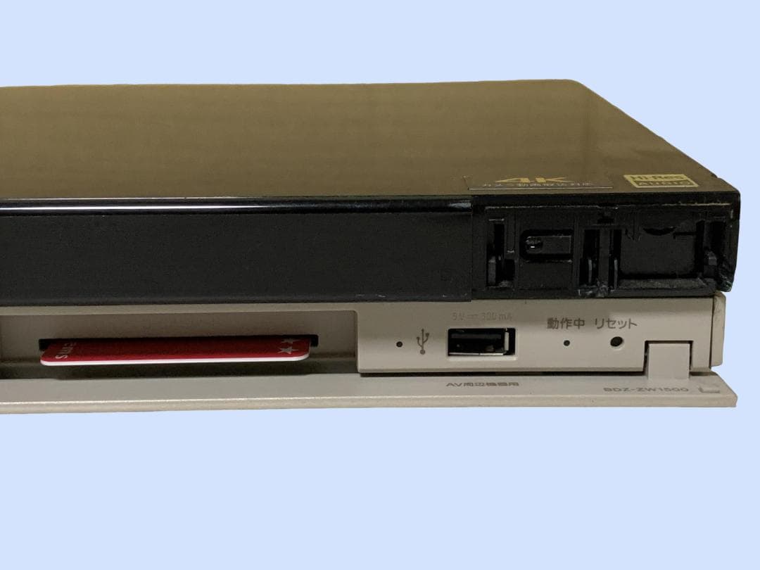 M6566 SONY ソニー ブルーレイレコーダー BDZ-ZW1500