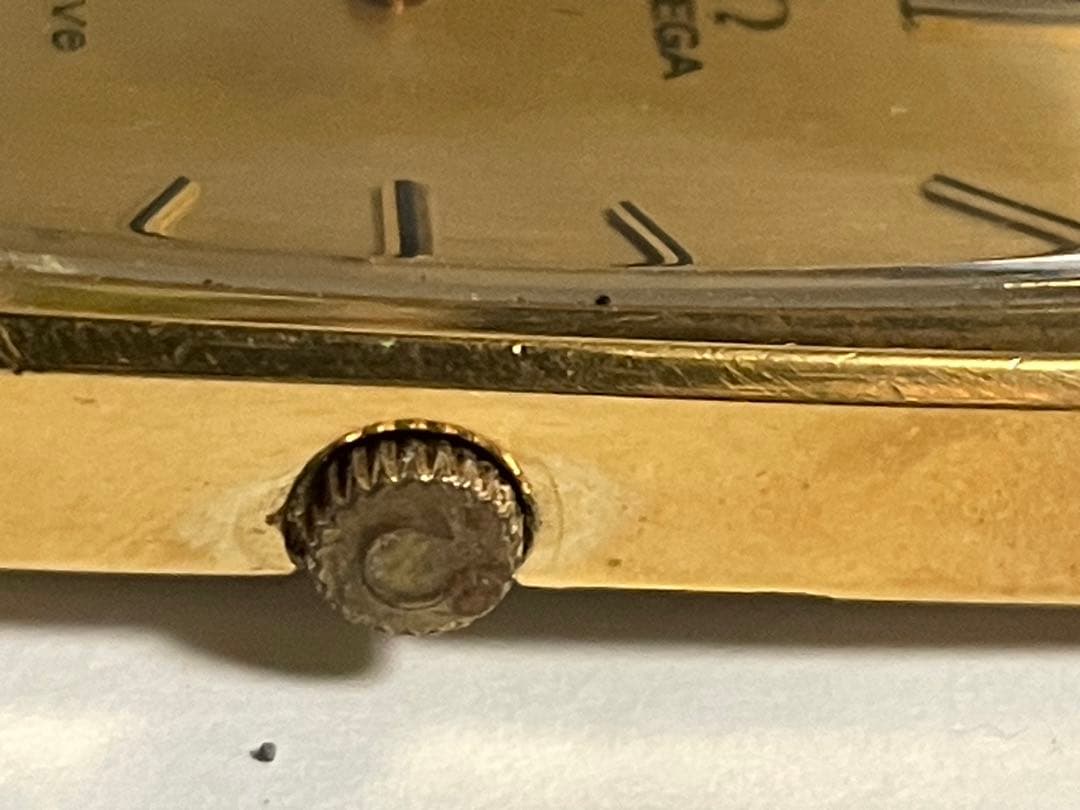 【YY】　OMEGA オメガ メンズ　腕時計　アンティーク　稼働　難あり