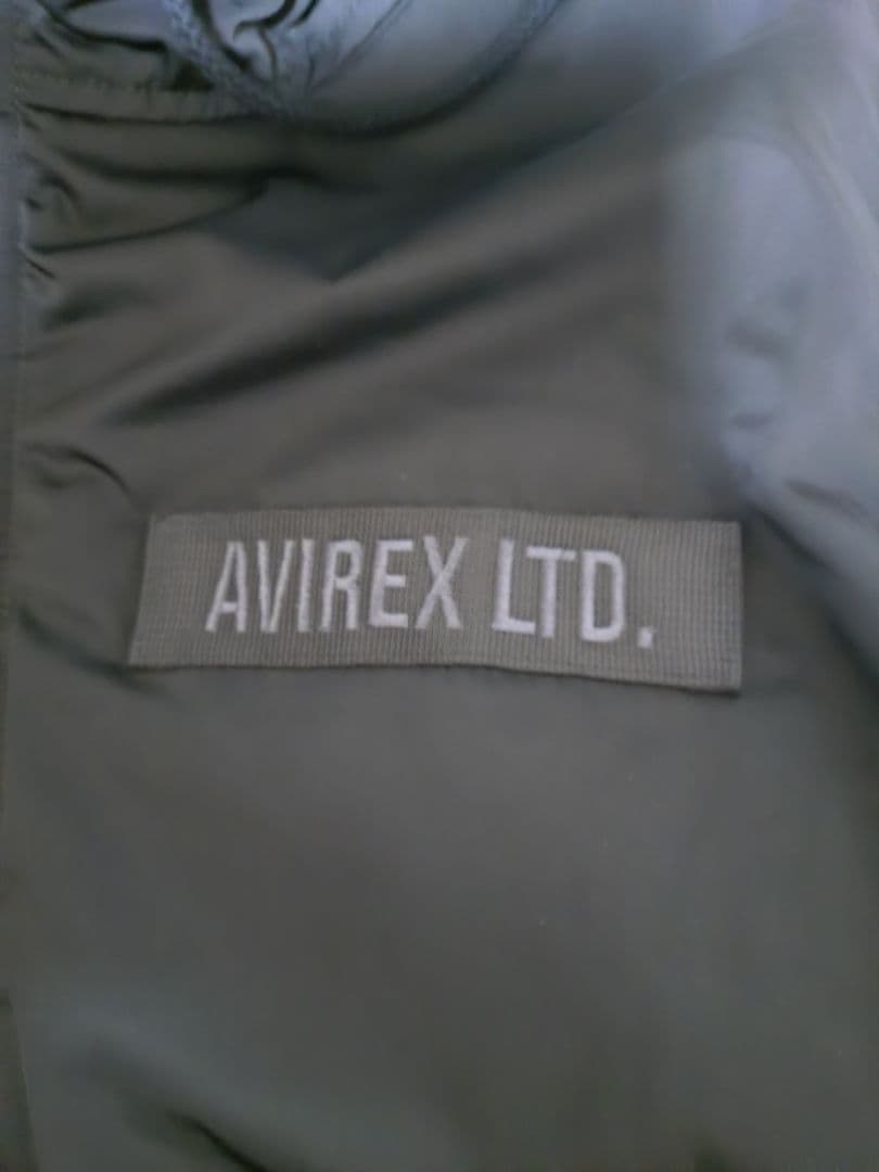 極美品【XLサイズ】AVIREX【N-2B】人気ブラック【アヴィレックス】