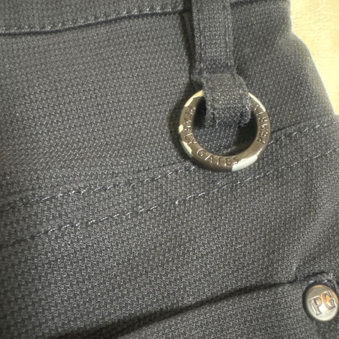 PEARY GATES パンツ ズボン 黒よりのネイビー パーリーゲイツ
