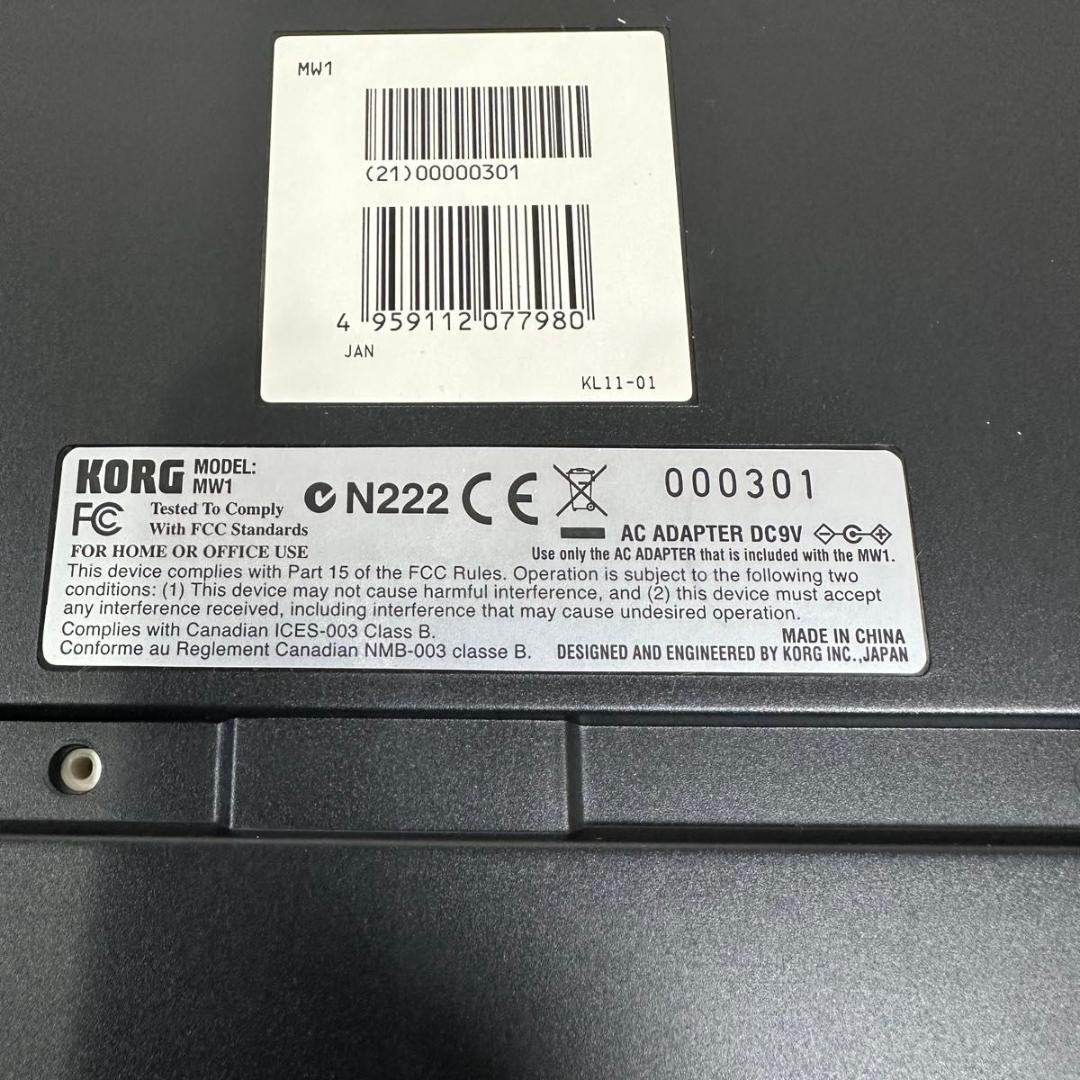 KORG MW1 61鍵 シンセサイザー ワークステーション キーボード