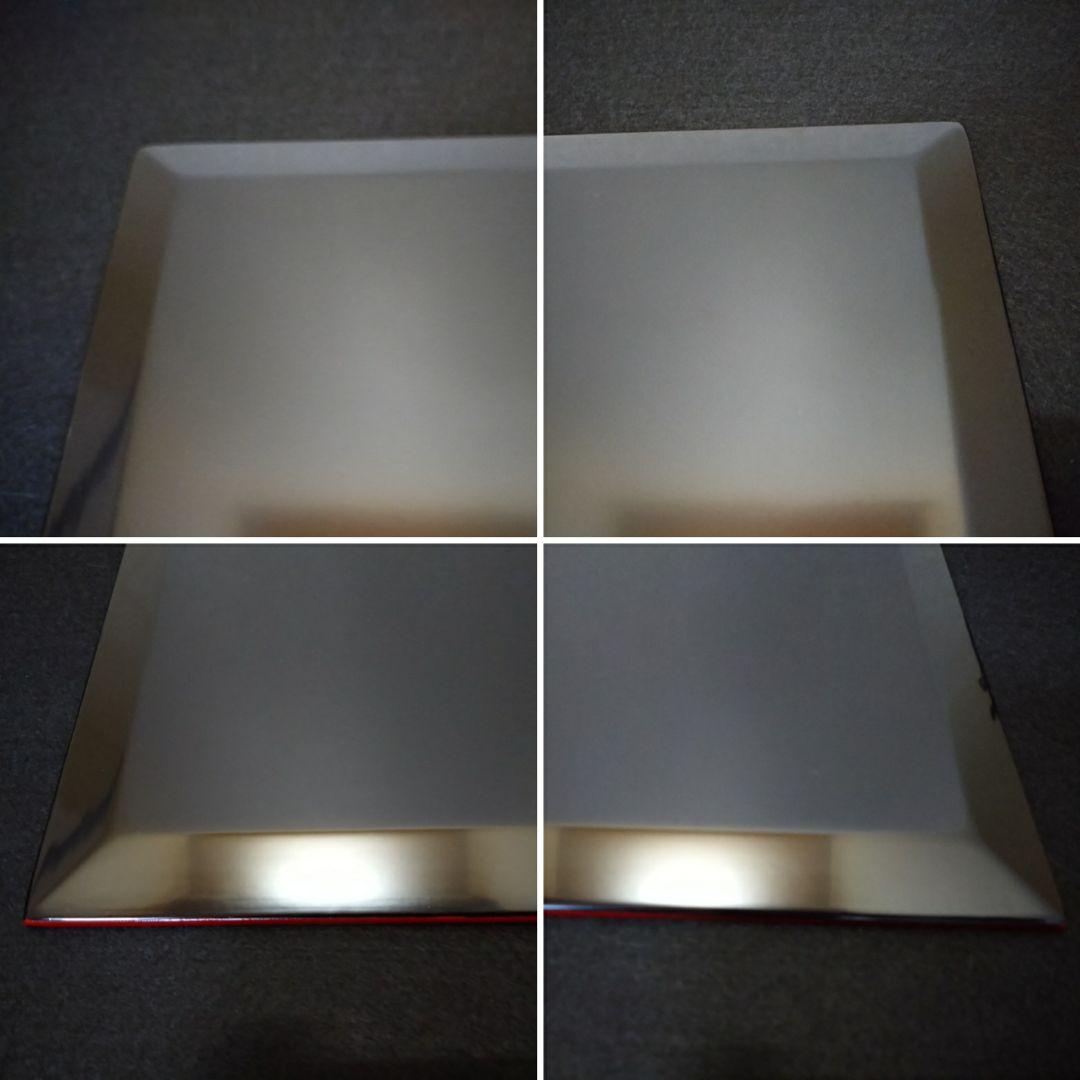 京漆器　漆器のアソベ　木製　漆器　折敷膳　5枚　レトロ