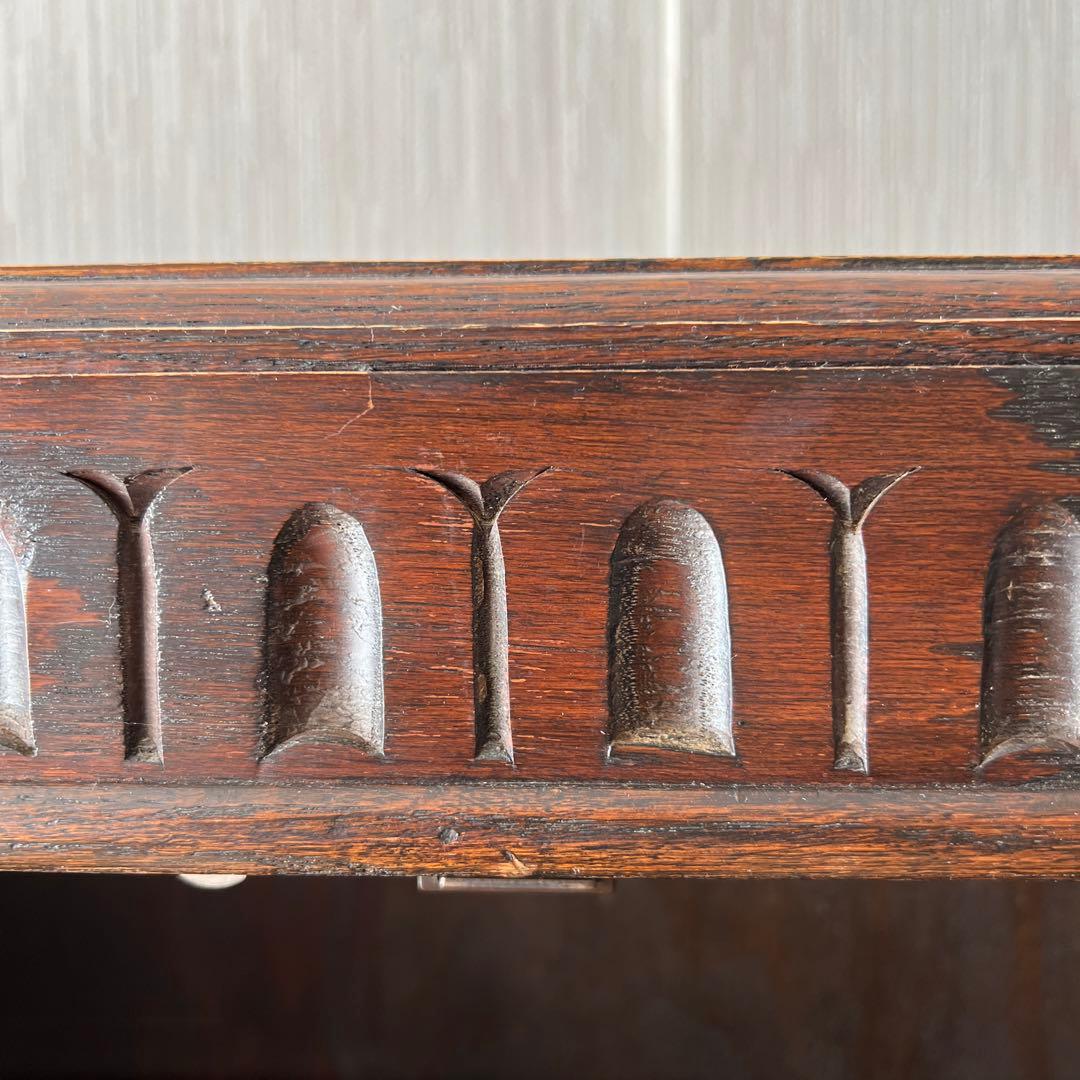 イギリスアンティーク　ディスプレイキャビネット　ブックケース