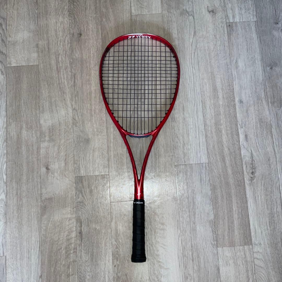 ソフトテニス　ヨネックス　ボルトレイジ7V クレナイ