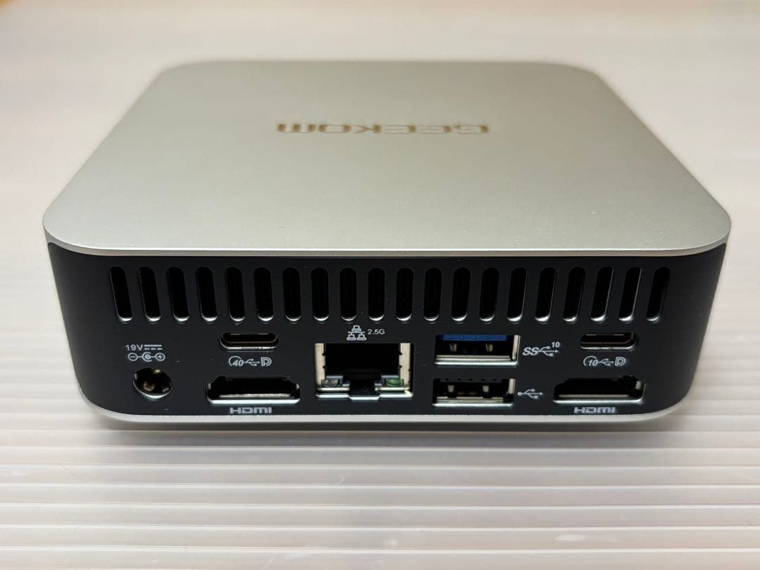 中*健様 【大容量高性能2TBSSD+32GBRAM】GEEKOM A7【美品・