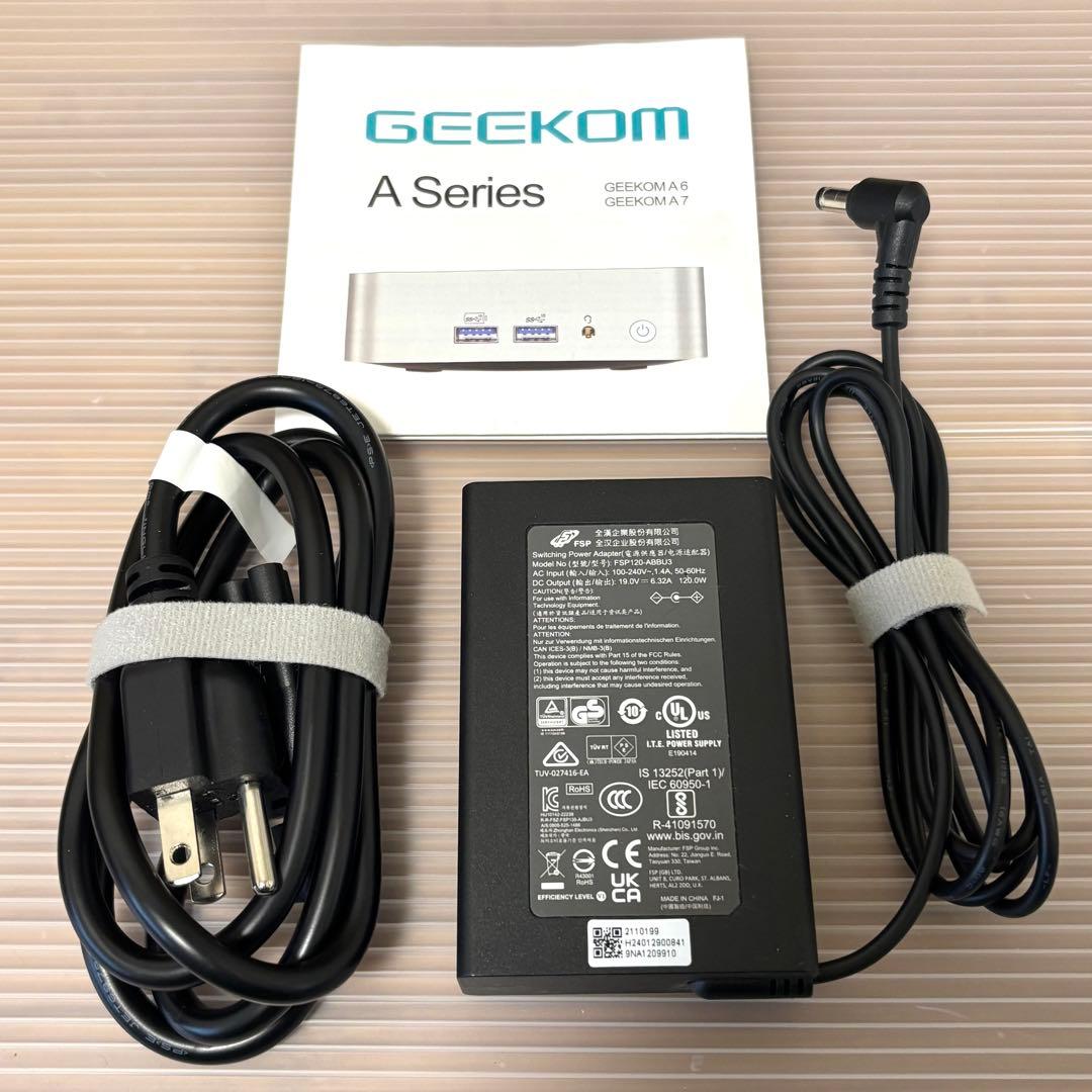 中*健様 【大容量高性能2TBSSD+32GBRAM】GEEKOM A7【美品・