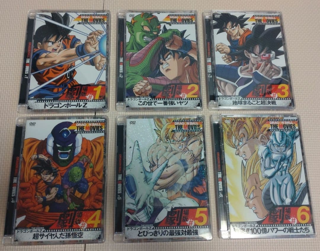DRAGON BALL THE MOVIES #1〜6 ドラゴンボールZ