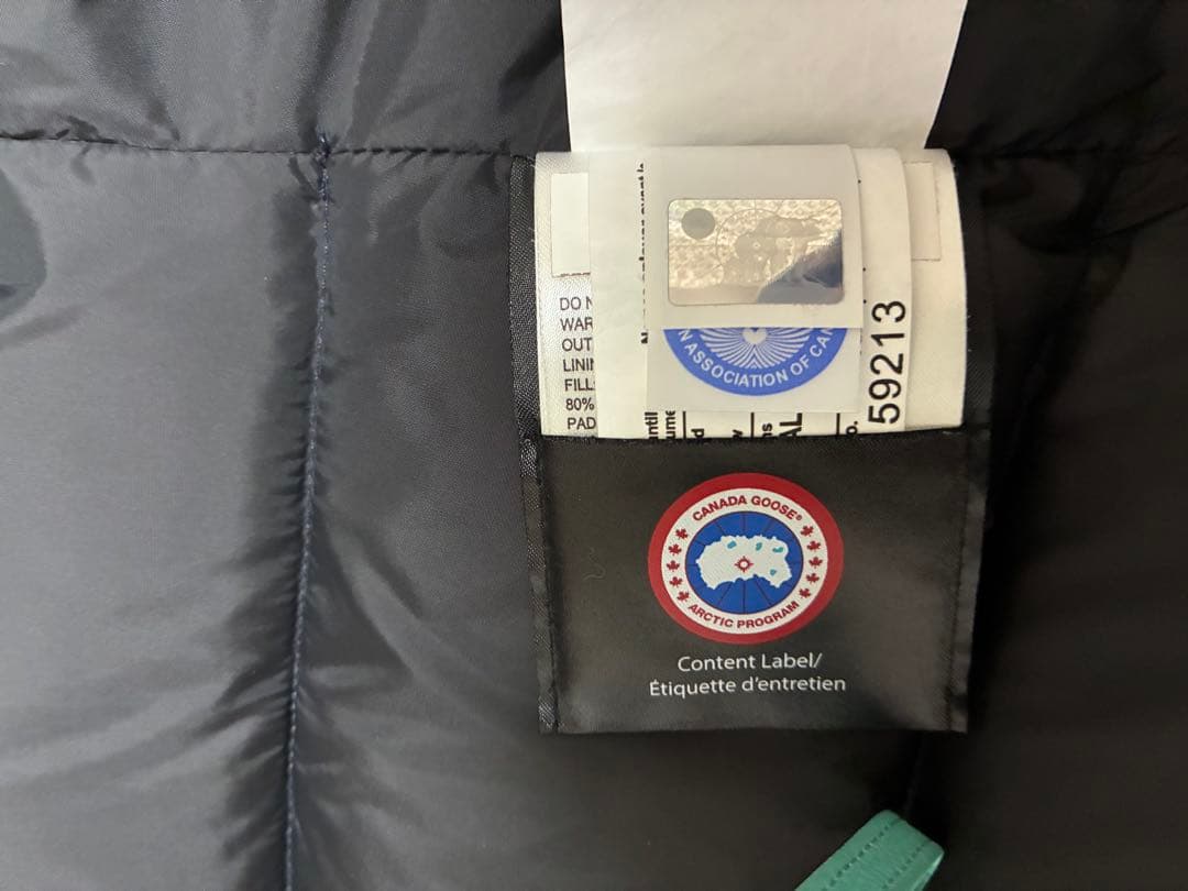   レディース　ダウンベスト M ネイビー