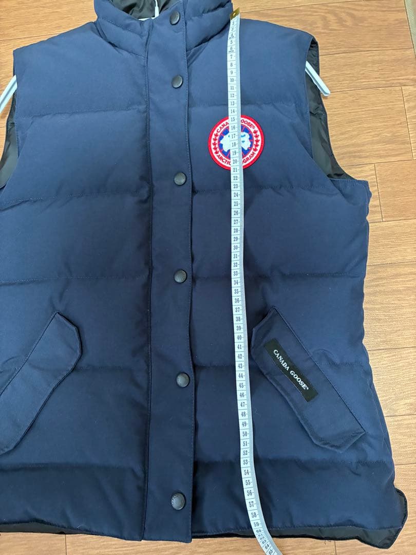   レディース　ダウンベスト M ネイビー