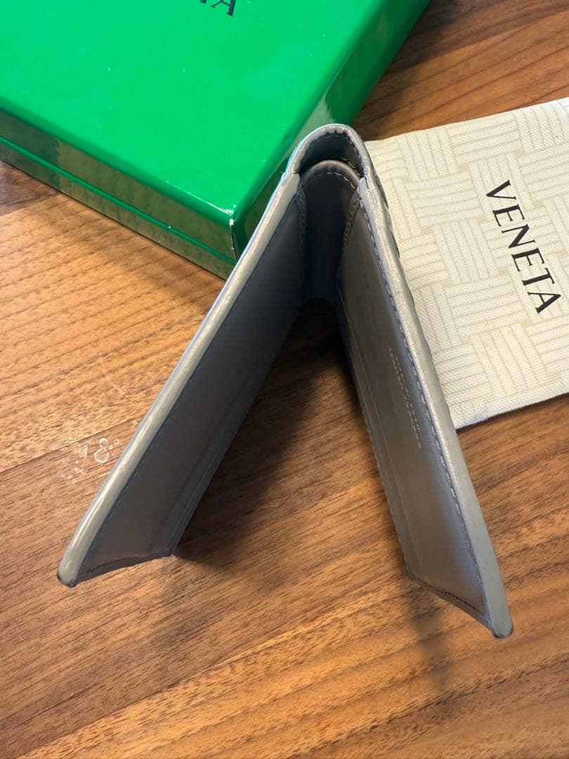 【Masa】Bottega Veneta 二つ折り財布 グレー