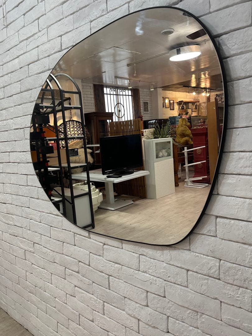 【東京都内23区配送無料】zara 鏡 ミラー 壁掛け 110x80cm 大