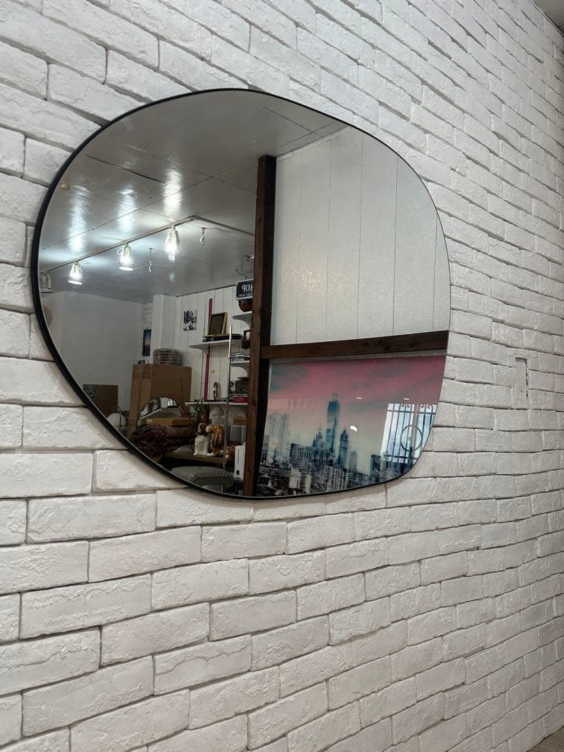 【東京都内23区配送無料】zara 鏡 ミラー 壁掛け 110x80cm 大