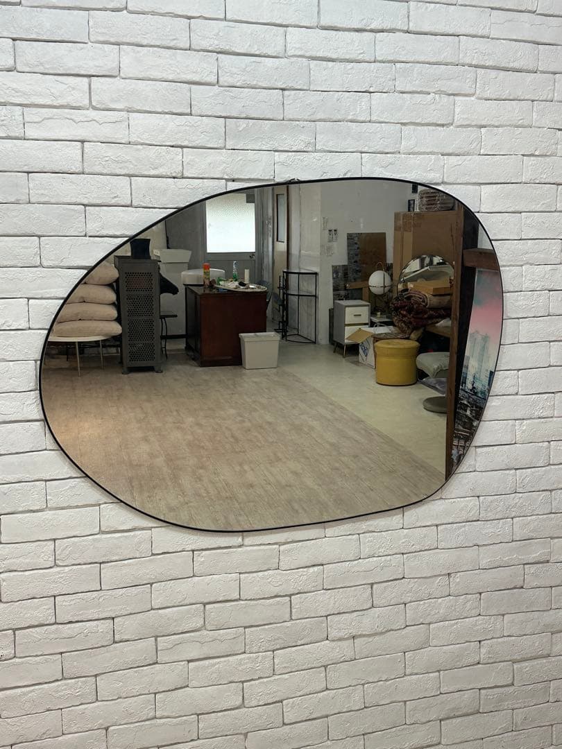 【東京都内23区配送無料】zara 鏡 ミラー 壁掛け 110x80cm 大