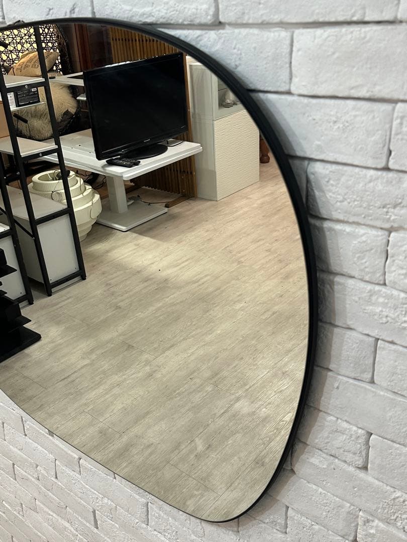 【東京都内23区配送無料】zara 鏡 ミラー 壁掛け 110x80cm 大