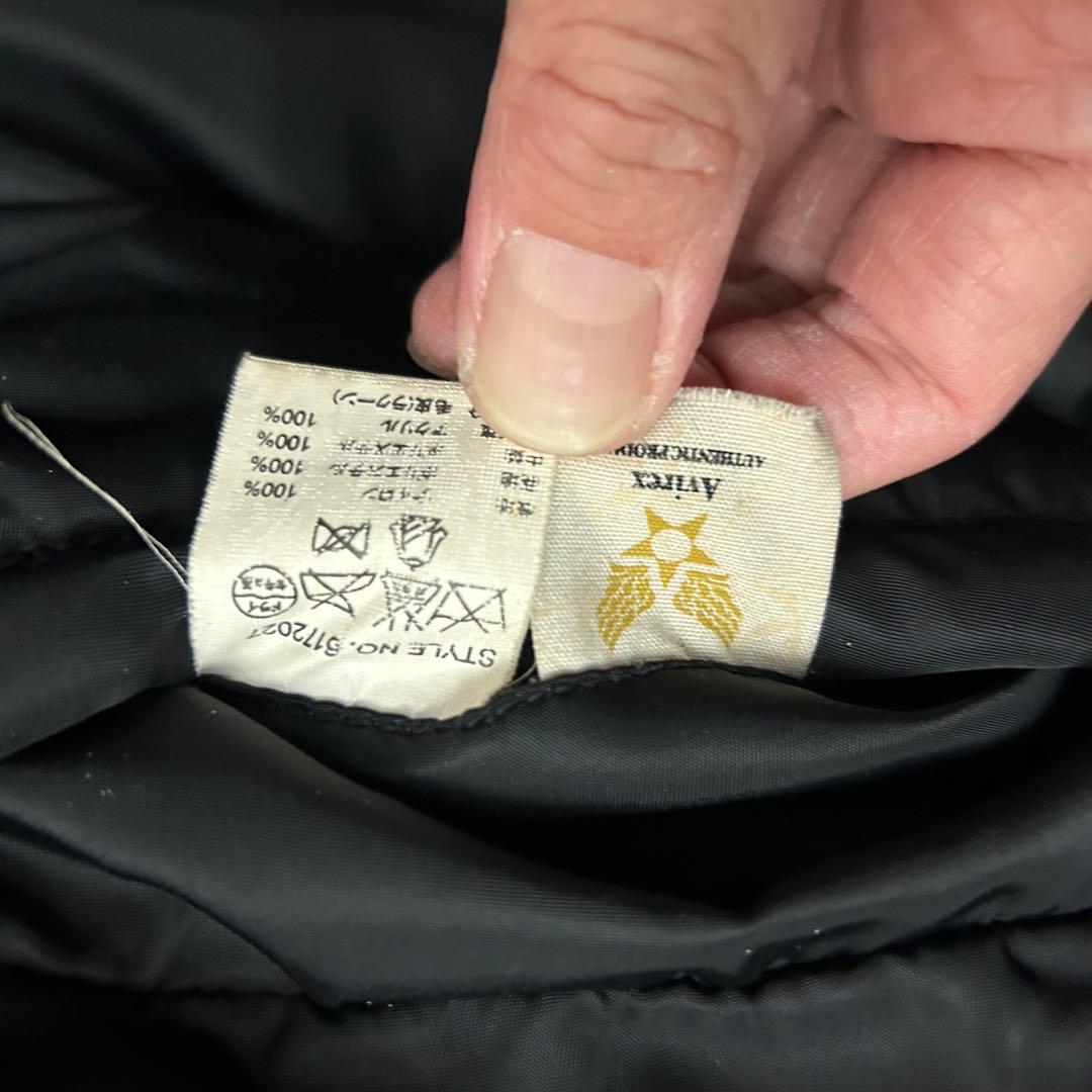 【AVIREX 】N-3B 黒 サイズ:L アヴィレックス