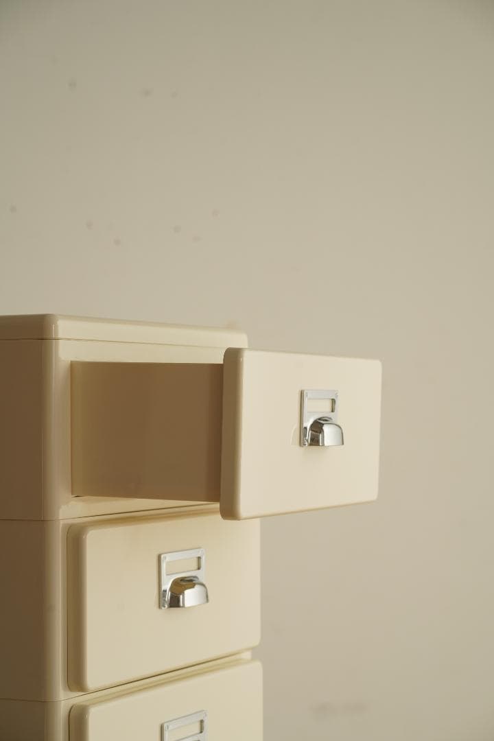 【アイボリー】チェスト 組立不要 4段 収納ケース 収納ボックス 引き出し