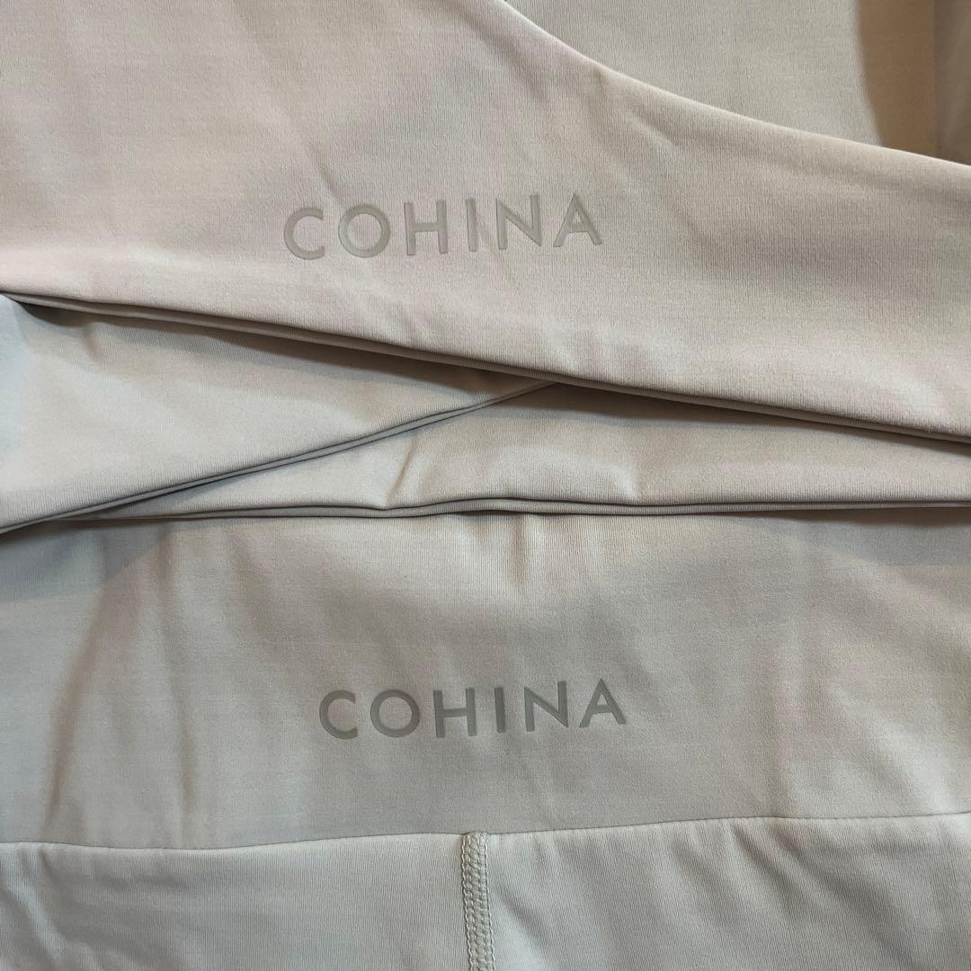 蘭子さま専用！！！COHINA バッククロスブラトップス&ストレッチレギンス