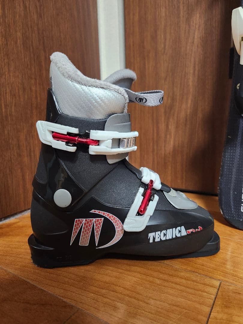 子供用スキーセット　スキー板　97cm　 ブーツ　19.5cm　ストック80cm