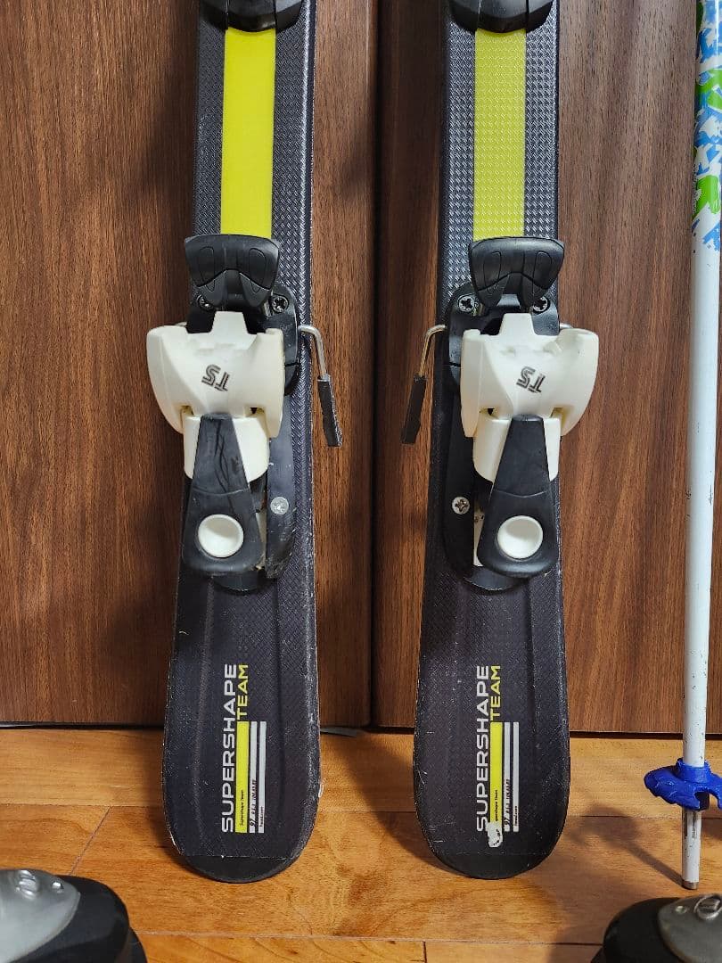 子供用スキーセット　スキー板　97cm　 ブーツ　19.5cm　ストック80cm