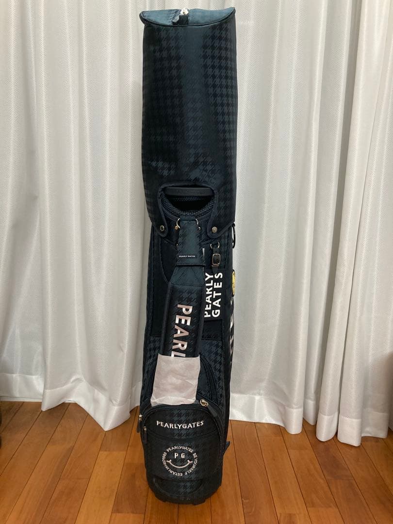 PEARLY GATES チェック柄キャディバッグ