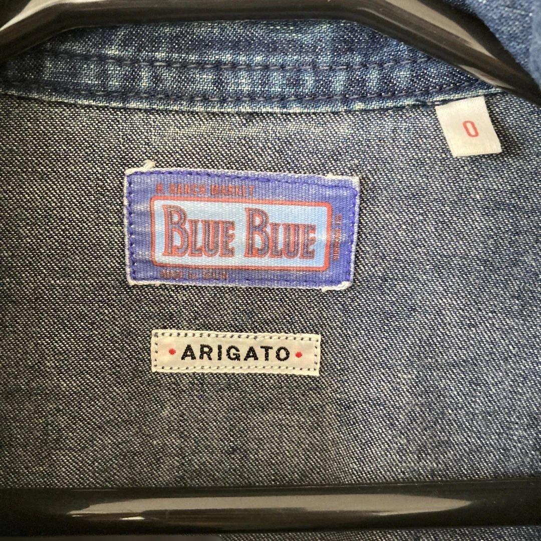 BLUE BLUE ブルーブルーインディゴ デニム カバーオール ワーク