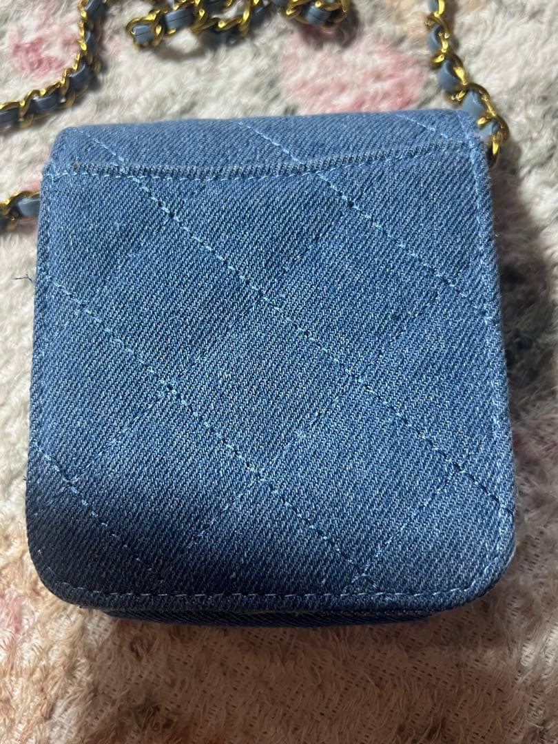 CHANEL 非売品ノベルティ　ポシェット　デニム