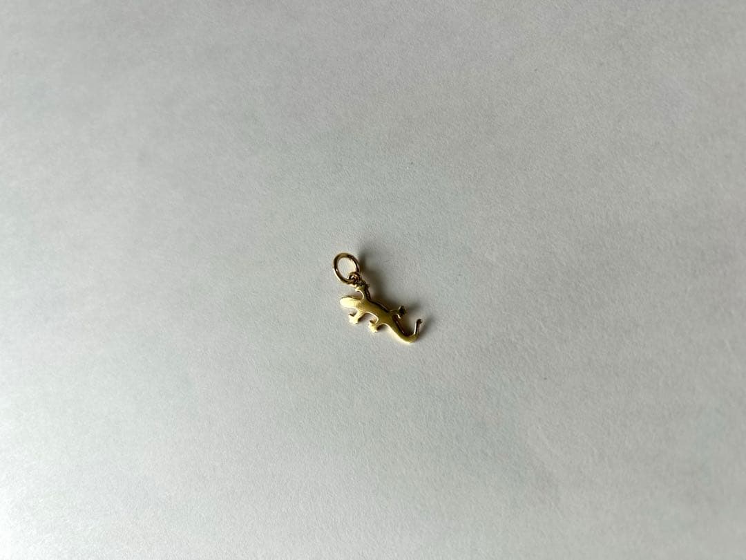 dodo ゴールド トカゲ型チャーム
