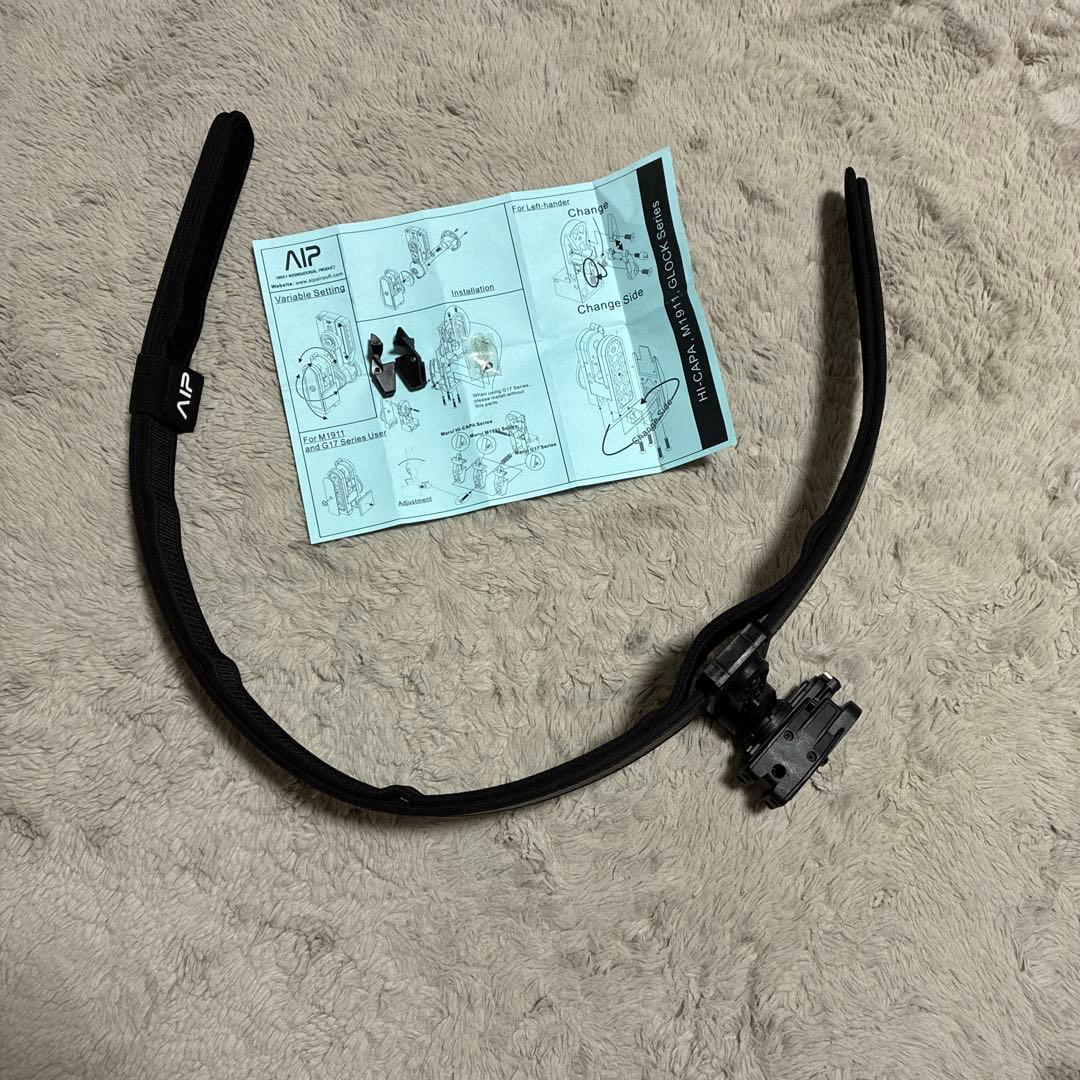 AIP レースホルスター (取扱説明書付き)&ベルトセット