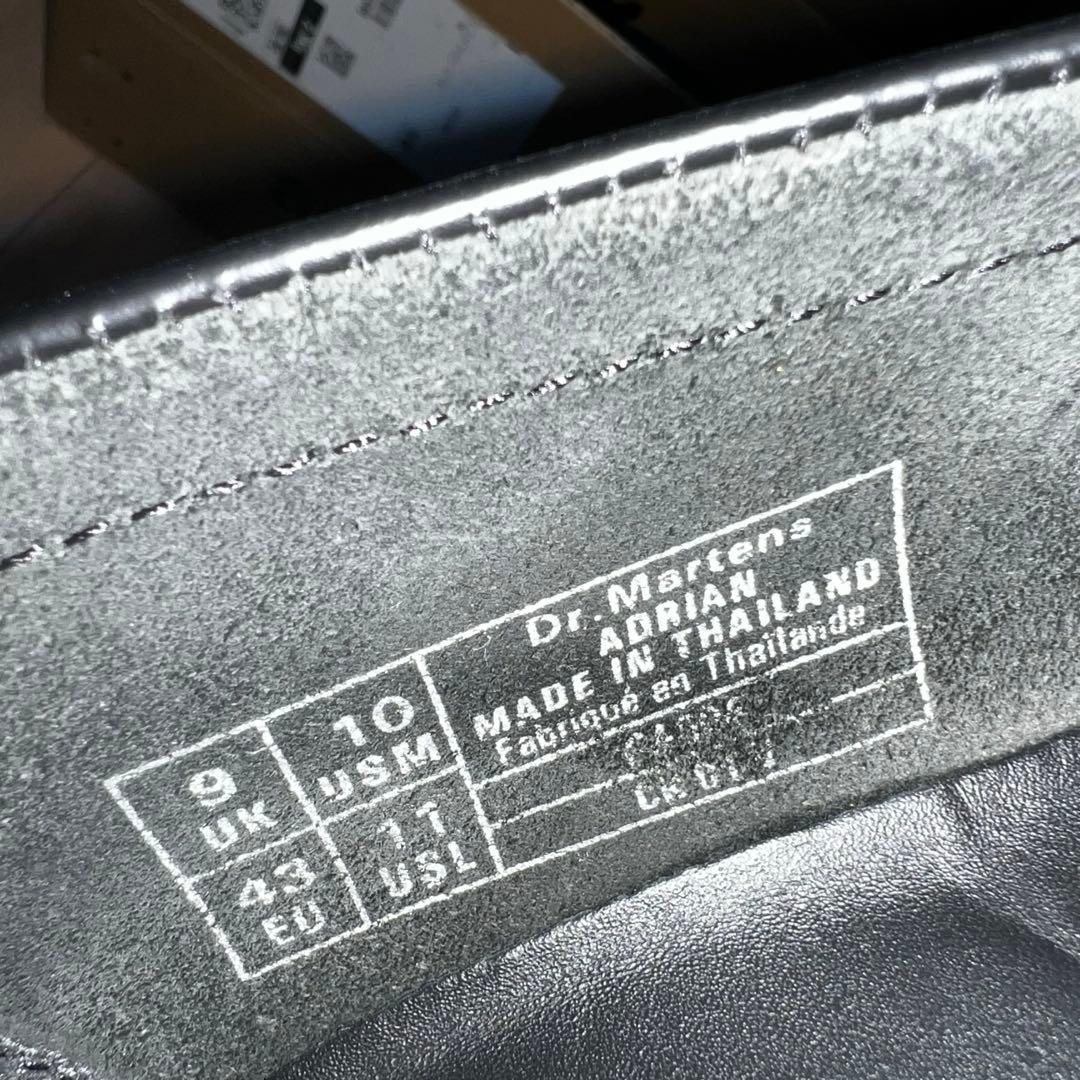 Dr.Martens ADRIANタッセルローファー 28cm 黒 MONO