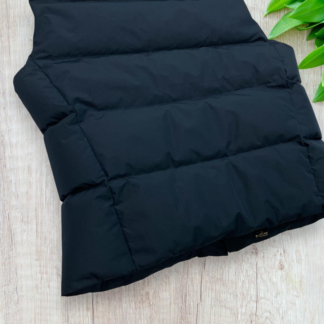 極美品 ポロラルフローレン ダウンベスト ネイビー 刺繍ビッグポニー L 50