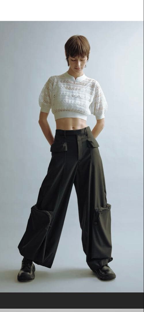 新品未使用　teloplan Nicholas Trousers Black