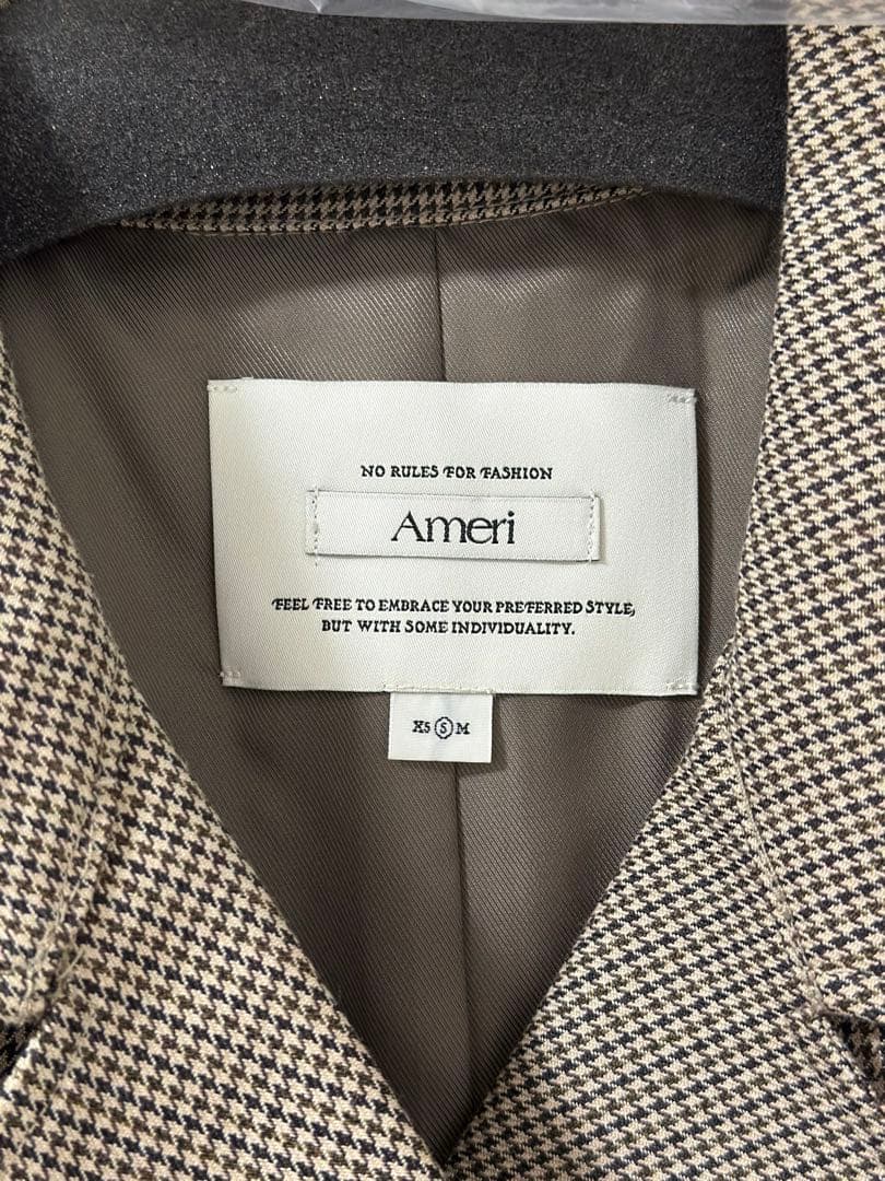 新品 AMERI DADDY MIDI TRENCH COAT タグ付き