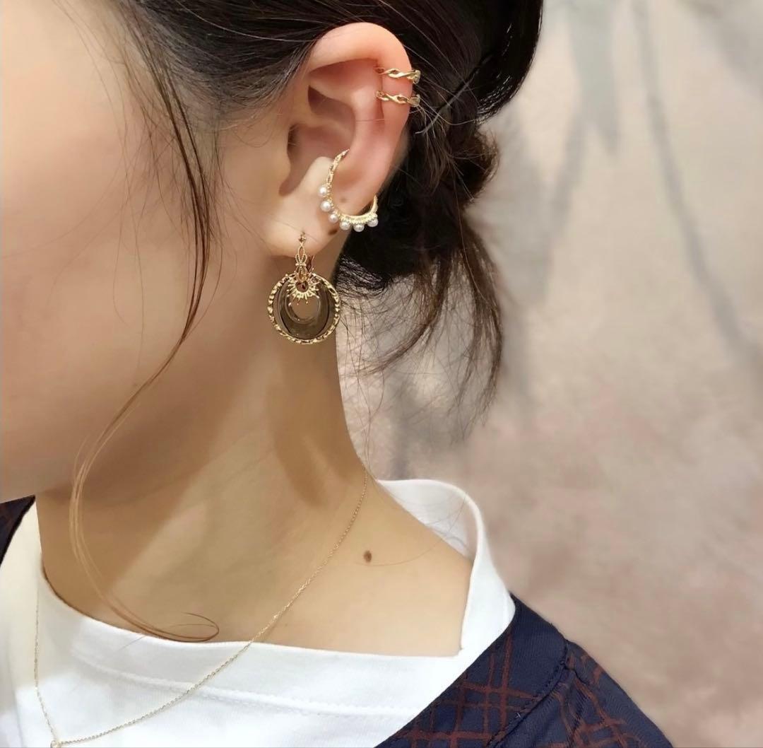 agete ピアスチャーム2点セット