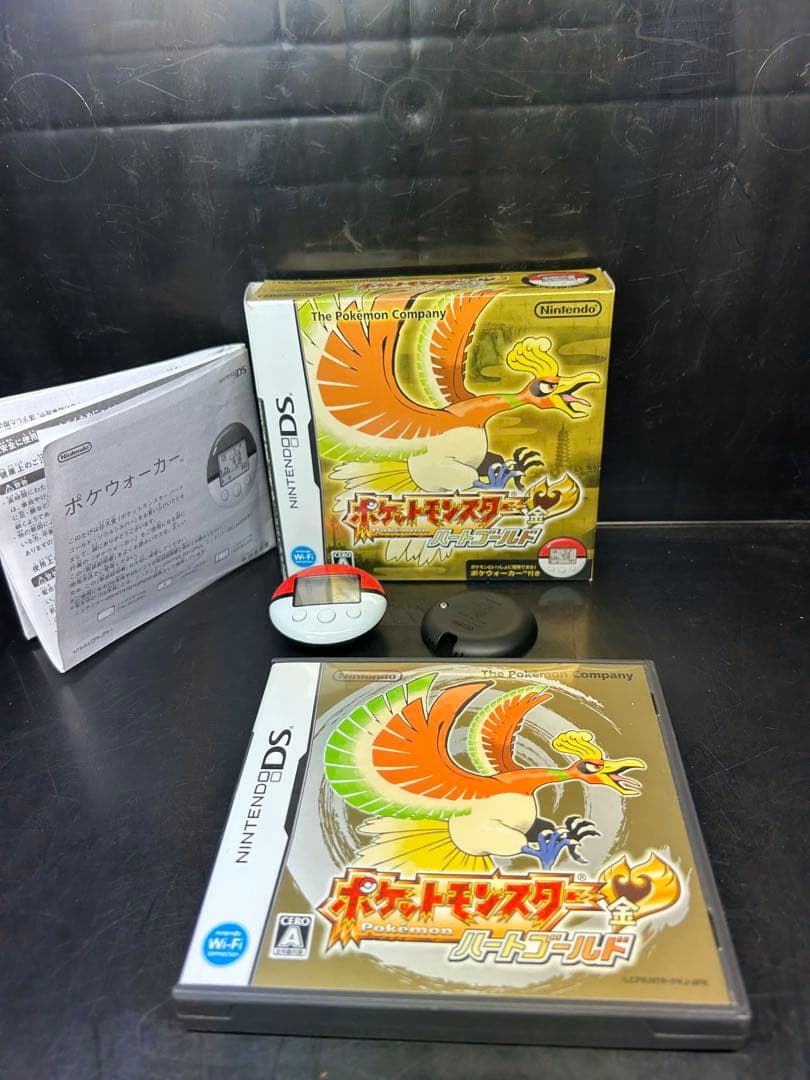 NintendoDS ポケモンハートゴールド　ポケウォーカー付