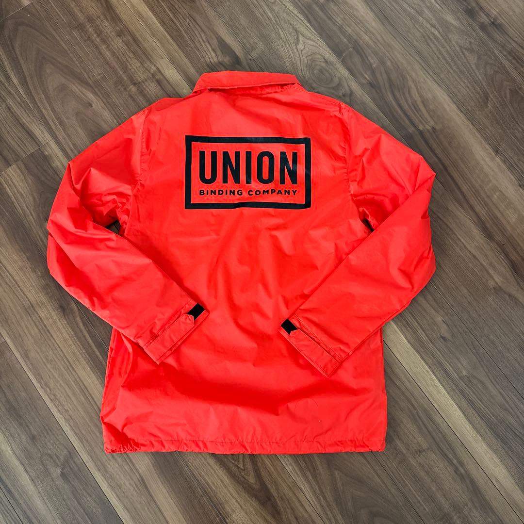 新品UNION ナイロンジャケット コーチジャケットUNION BINDING