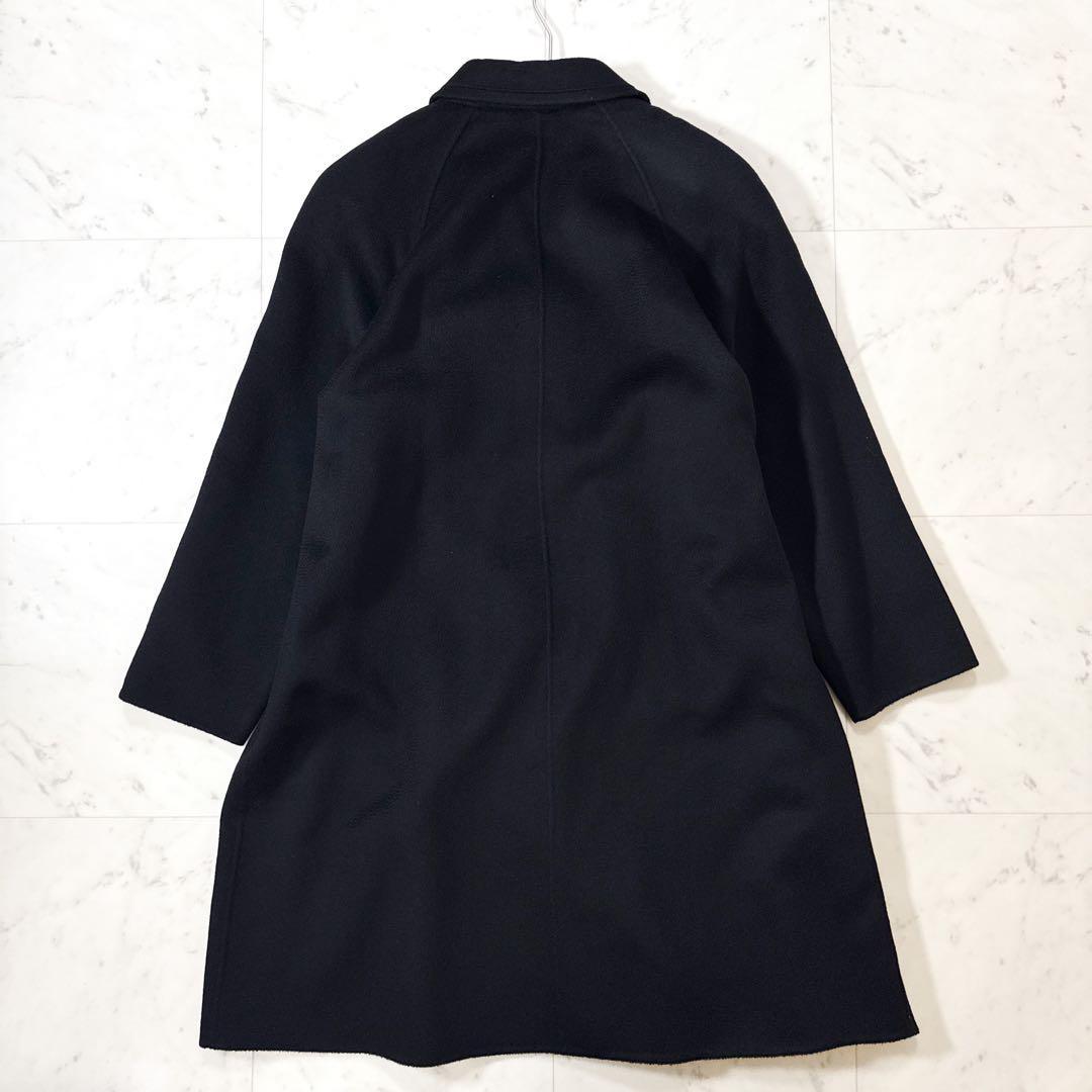 美品 コロンボ カシミヤ100％ ダブルチェスターコート イタリア製 F