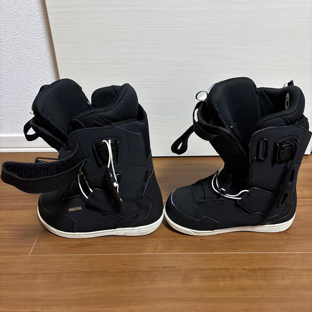 【美品】DEELUXE ID LARA 23.5cmブラック ブーツ