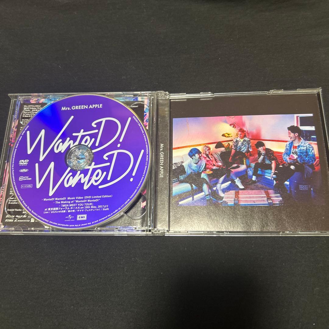 【初回限定盤】Mrs. GREEN APPLE WanteD! WanteD!