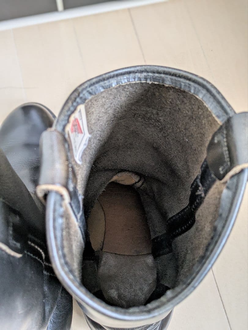 レッドウィング REDWING レザー ウエスタンブーツ 黒