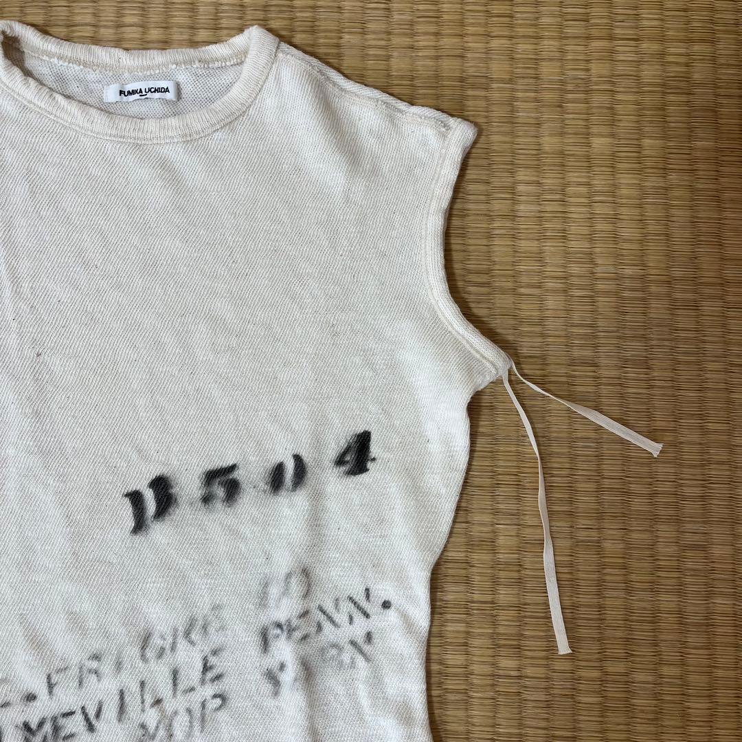 FUMIKA UCHIDA ノースリーブ トップス