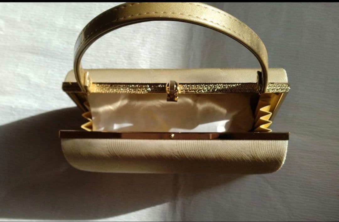 い*ご様 美品　日本製　佐賀錦　フォーマル 　和装用バッグと草履セット　Мサイズ