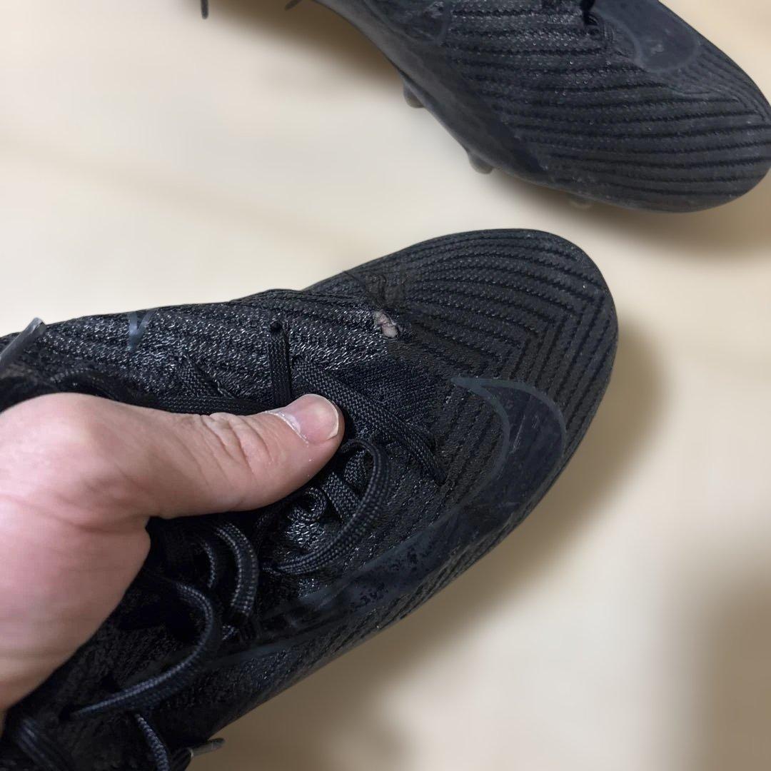 Nike ブラック サッカーシューズ・スパイク　マーキュリアル