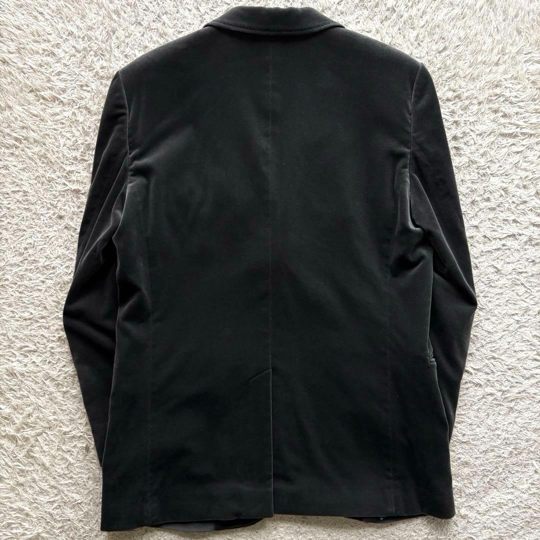 ★ベルベット★ LANVIN セットアップ タキシード ピークドラペル L 灰色