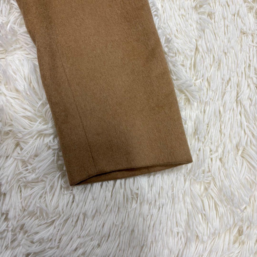 美品✨マックスマーラ✨白タグ✨テーラードジャケット✨キャメル100%最高級 XL