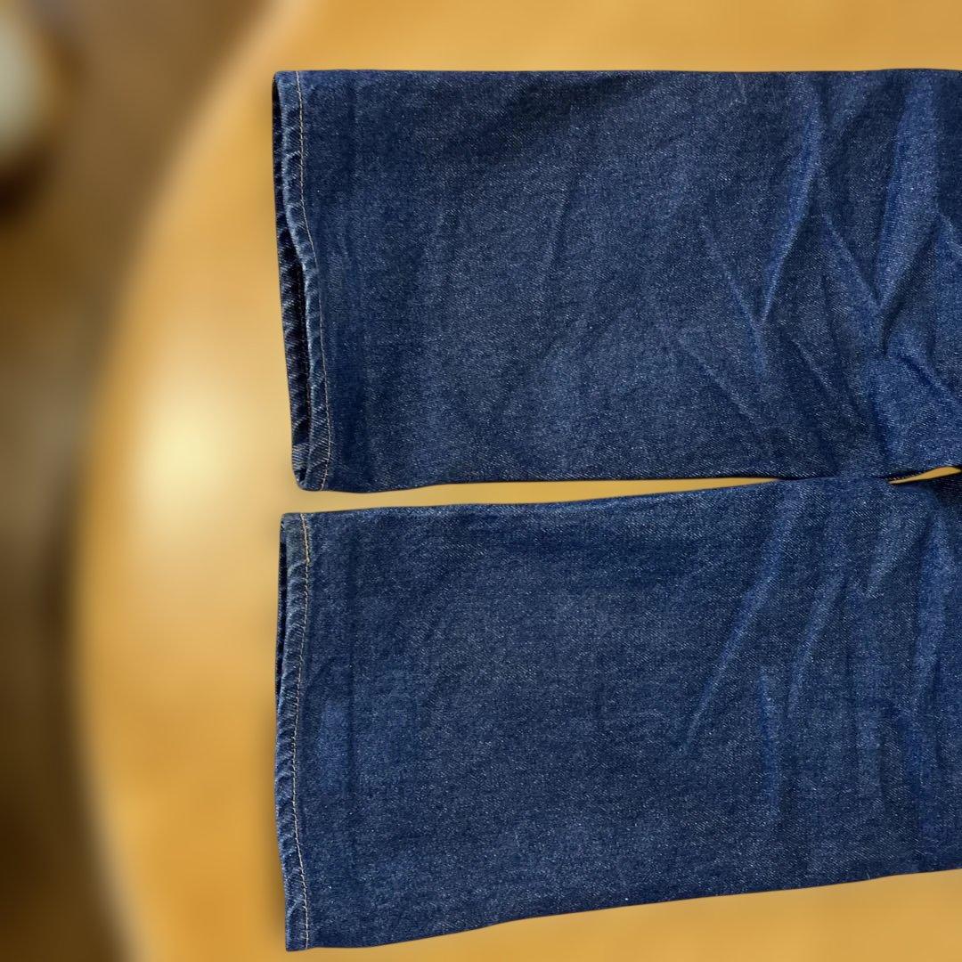 PRSN BLUES double knee W32 L32 真っ紺